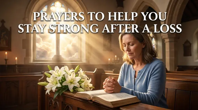 Prayers for Strength After a Loss
