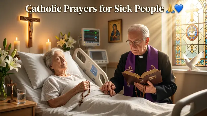 Catholic Prayers for Sick People 🙏💙