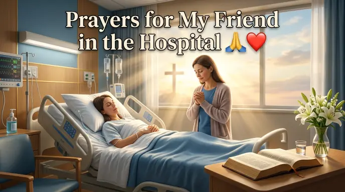 Prayers for My Friend in the Hospital