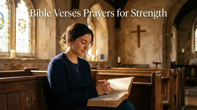 Bible Verses Prayers for Strength 🙏💪