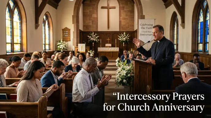 Intercessory Prayers for Church Anniversary 🙏🎉