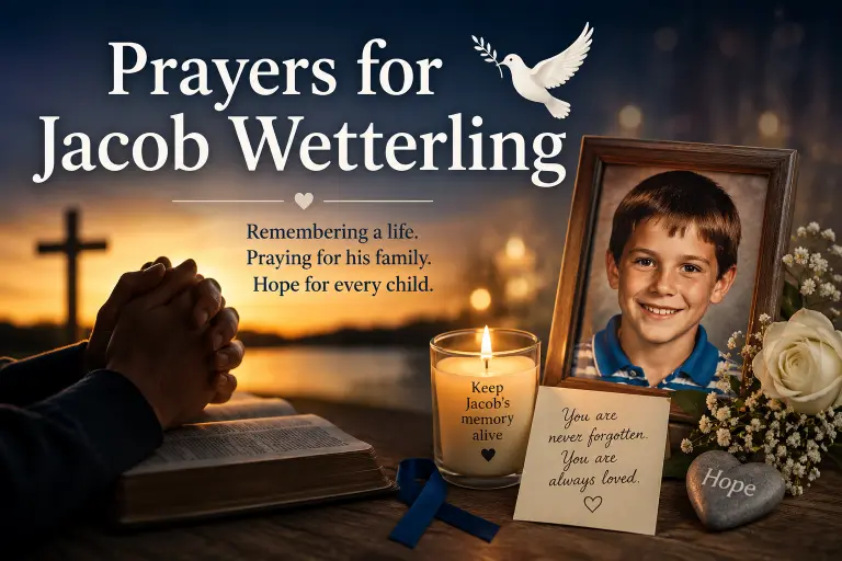 Prayers for Jacob Wetterling 🙏🕊️