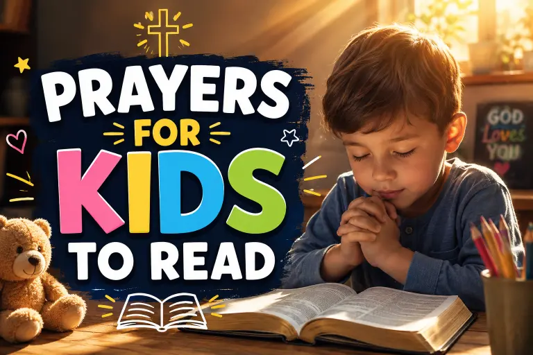 Prayers for Kids to Read 🙏💛