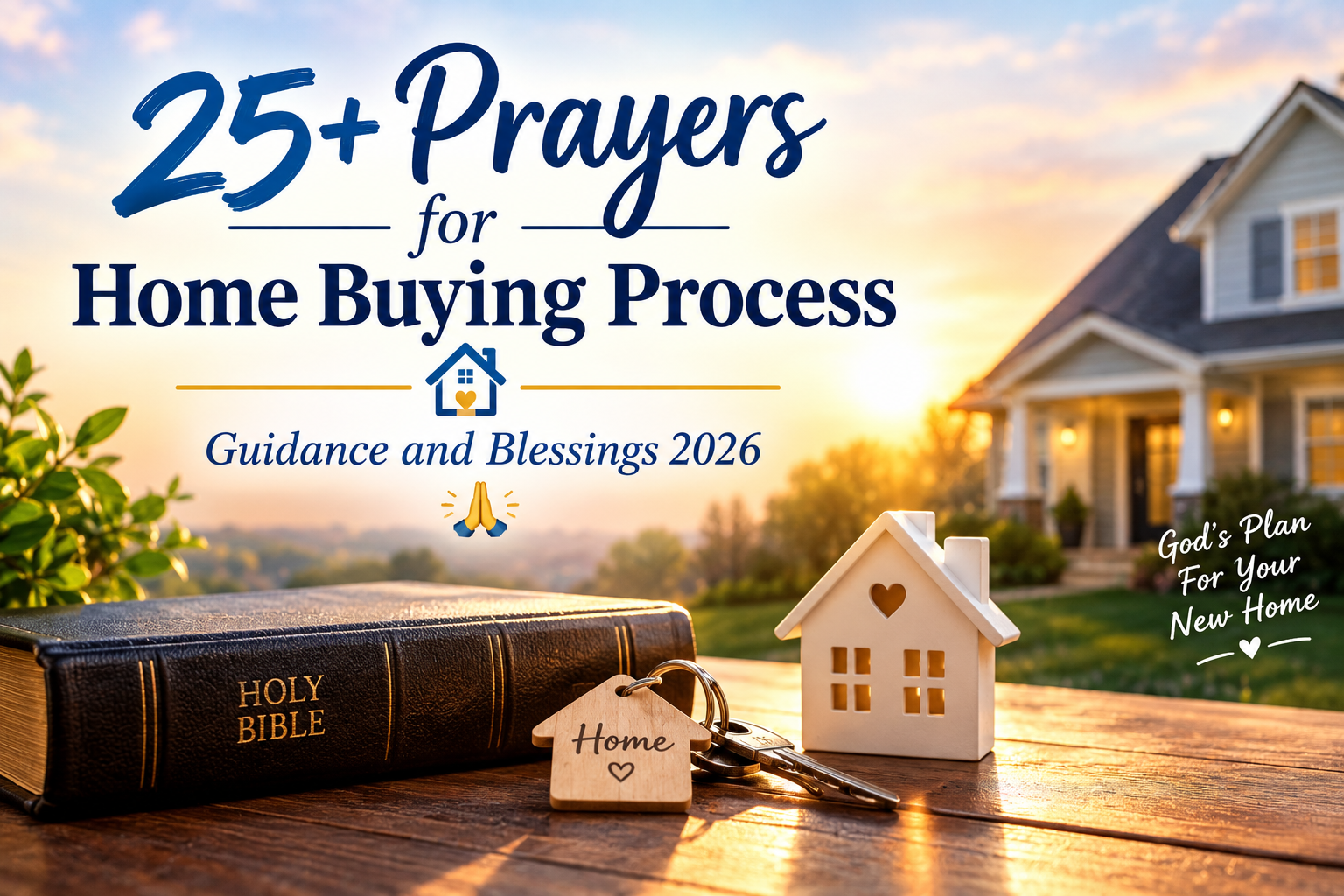 25+ Prayers for Home Buying Process 🏡🙏